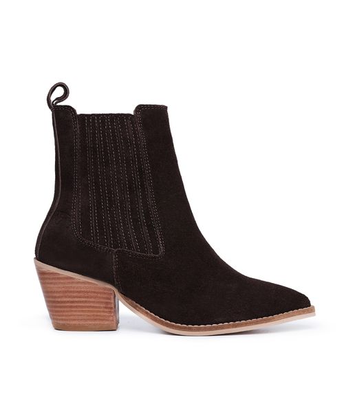 Bota Western Texana 6100 - Camurça Café - ZEBOTINA