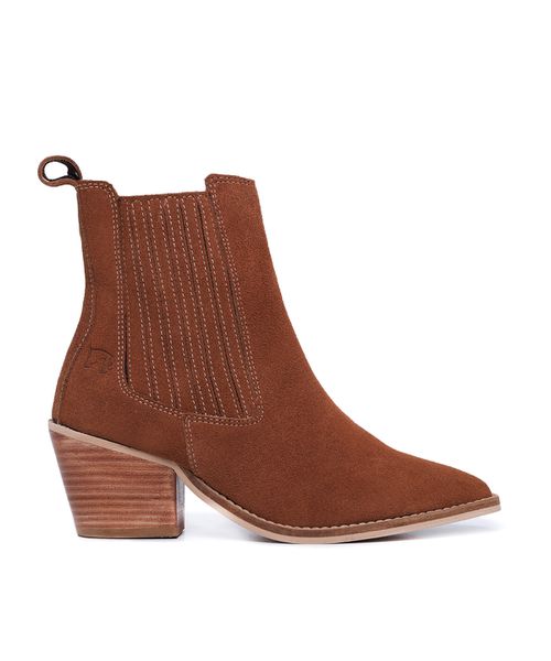 Bota Western Texana 6100 - Camurça Ferrugem - ZEBOTINA