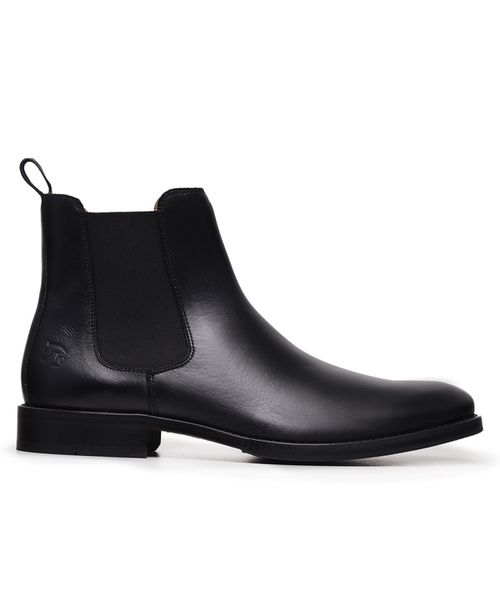 Bota Chelsea Clássica 7100 - Látego Preto - ZEBOTINA
