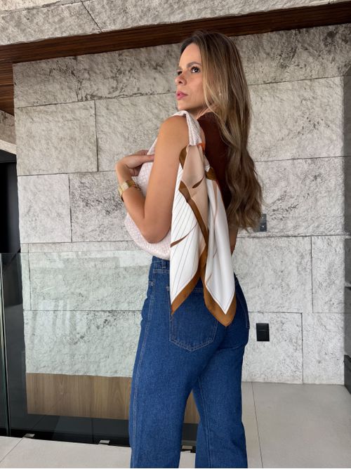 Lenço cetim - Leona - AMARI BRAND