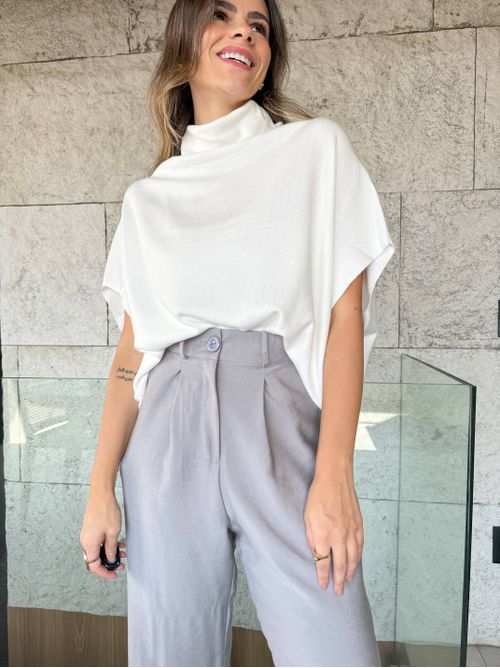 Blusa de Tricot Mariele - Off White - AMARI BRAND