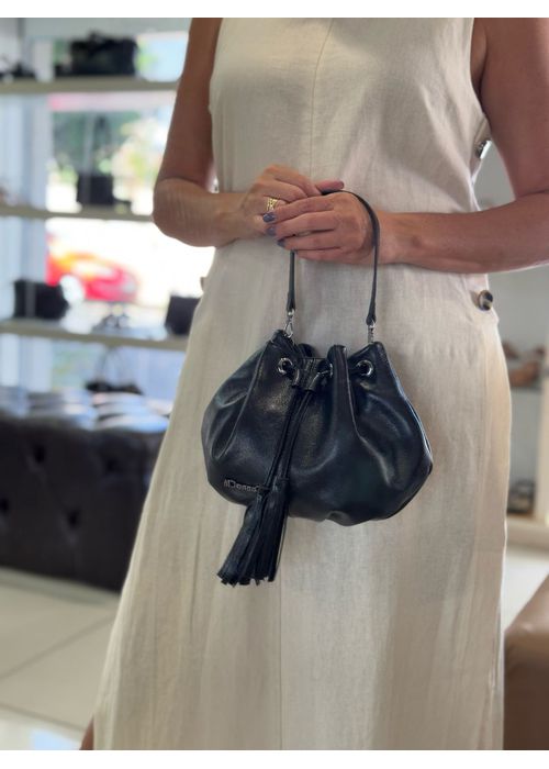 Bolsa Bucket Preta - Donna Clô