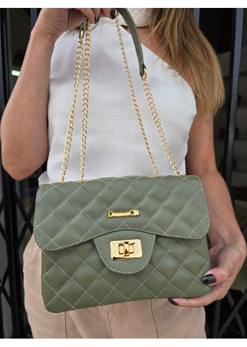 Bolsa Bianca Verde Sálvia - Donna Clô