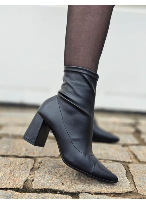 Bota Strech Preto Donna Clô - Donna Clô