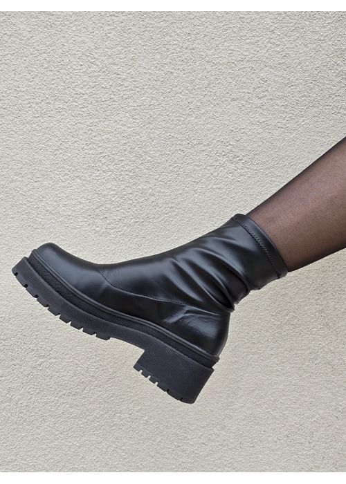 Coturno Strech Preto Donna Clô - Donna Clô