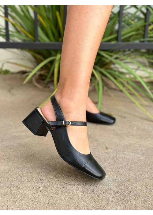 Sapato Boneca Lara Preto Donna Clô - Donna Clô