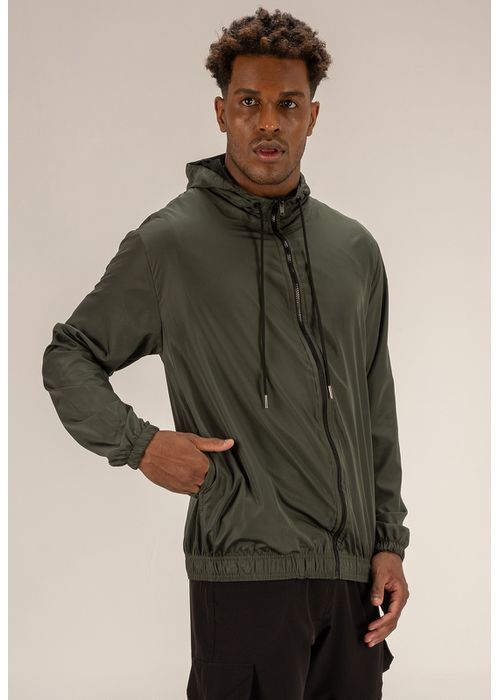 Jaqueta Corta Vento Masculina Classic Verde Dulk - DULK