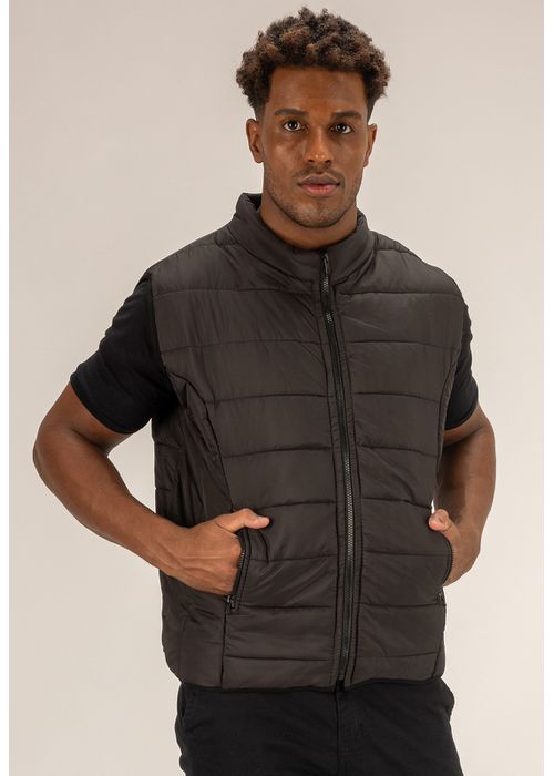 Colete Puffer Premium Masculino Preto - DULK