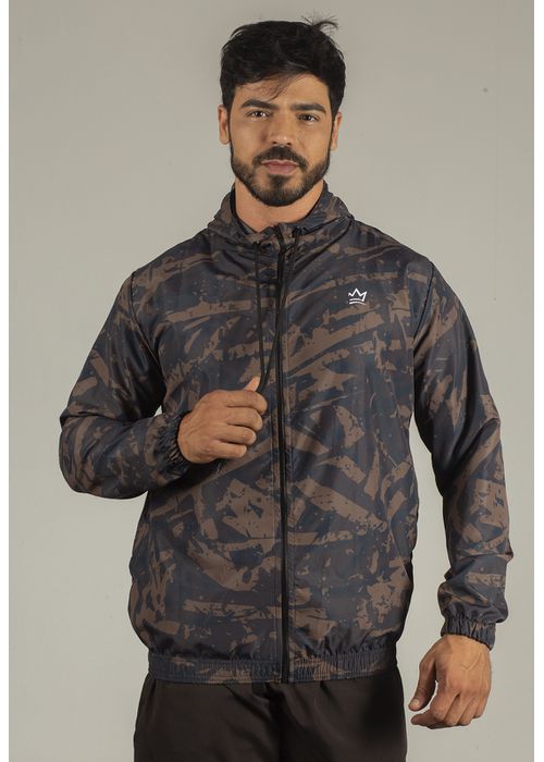 Jaqueta Corta Vento Masculina Classic Camuflado Gr... - DULK