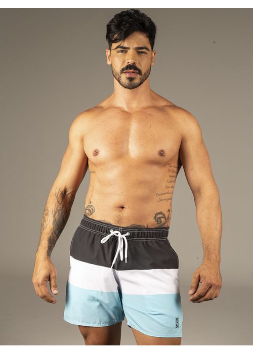 Short Masculino Estampada Blue Hit Dulk - DULK