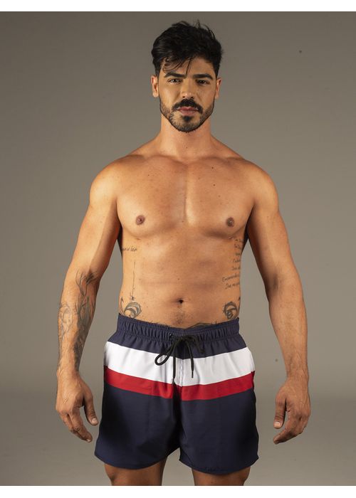 Short Masculino Estampado Red Dulk - DULK