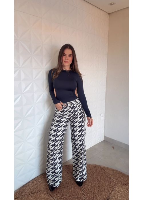 Calça Panteras Estampado - LUCIELENA LARA