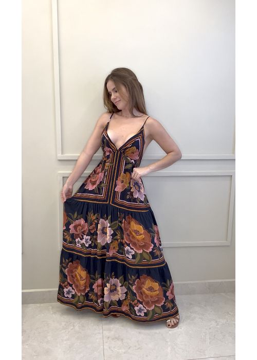 Vestido Floral Cleo Estampado - LUCIELENA LARA
