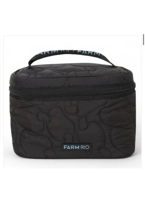 Necessaire Lisos Preta Preto - LUCIELENA LARA