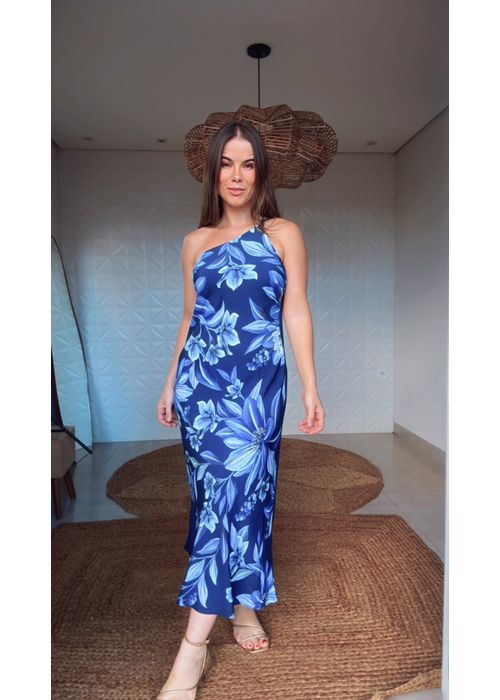 Vestido Cropped Floral Tati Estampado - LUCIELENA LARA