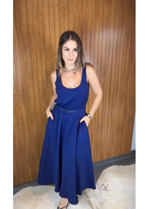 Conjunto Liza Azul Marinho - LUCIELENA LARA