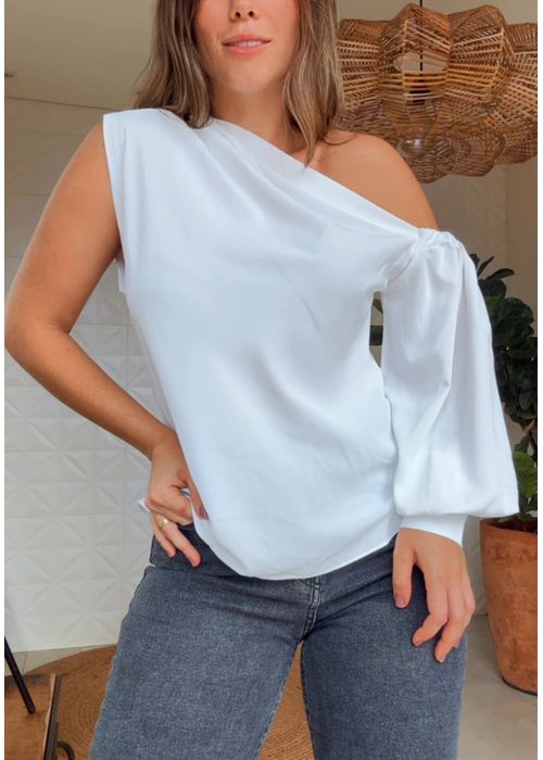 Blusa Sol Off White - LUCIELENA LARA