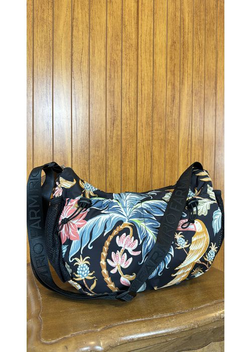 Bolsa Banana G Amalfi Preto - LUCIELENA LARA