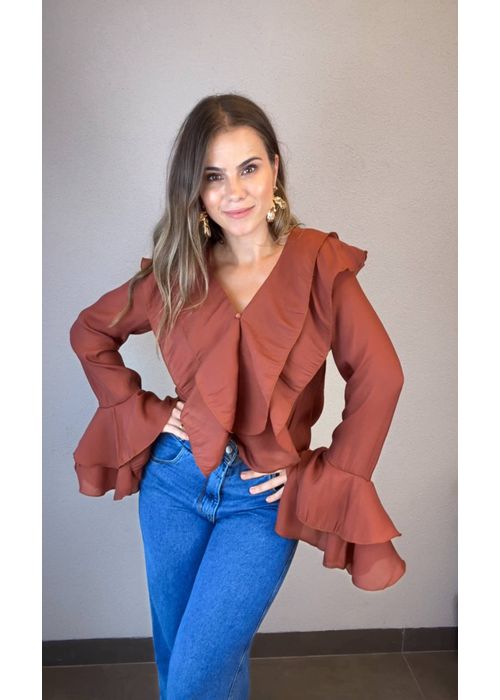 Camisa Cropped