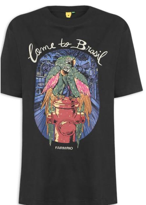 Tshirt Média Bananara Estampado - LUCIELENA LARA