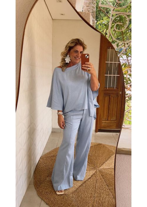 Conjunto Ambar Azul Claro - LUCIELENA LARA
