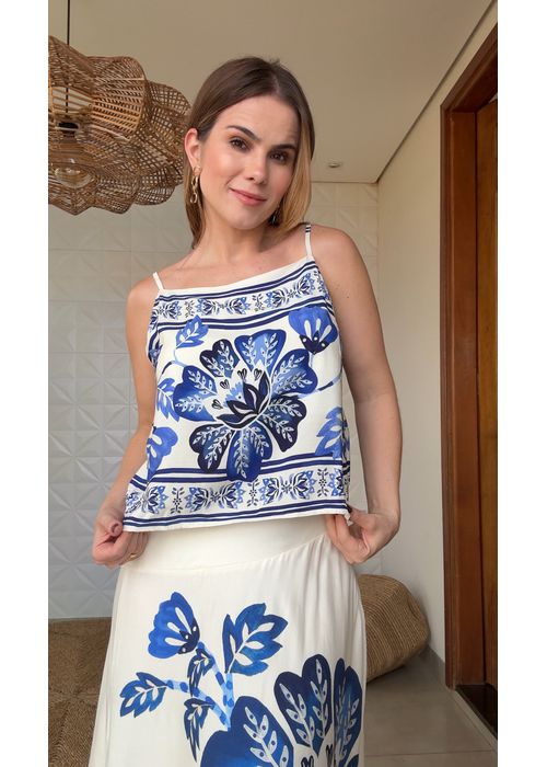 Regata Paraiso De Flor Estampado - LUCIELENA LARA