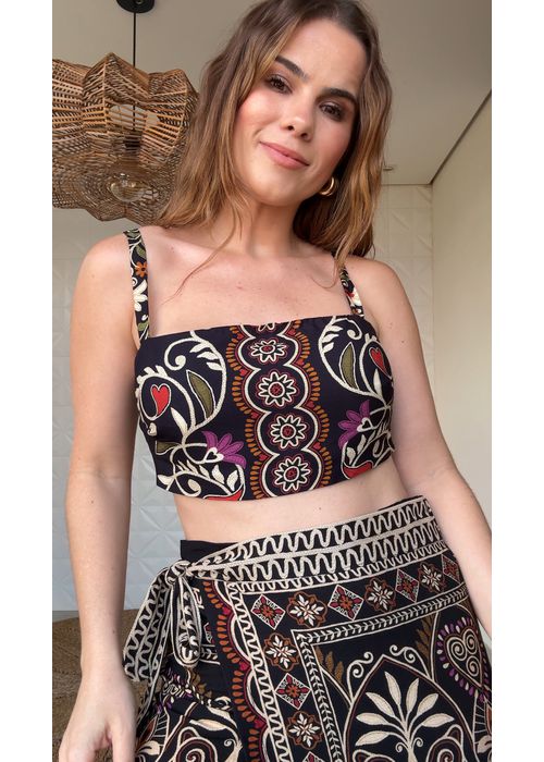Top Double Adriele Estampado - LUCIELENA LARA
