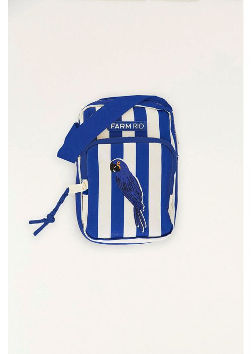 Bolsa Da Gema Arara Listrada Estampado - LUCIELENA LARA
