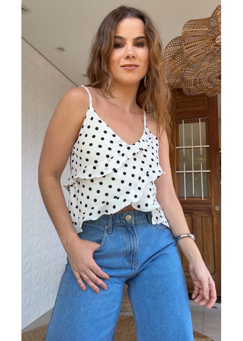 Blusa Alana Branco - LUCIELENA LARA