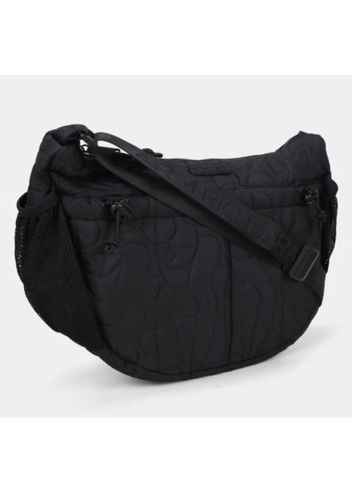 Bolsa Banana Puffer G Preto - LUCIELENA LARA