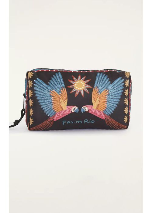  Necessaire Ora Bolas G Samba Das Araras Estampado - LUCIELENA LARA