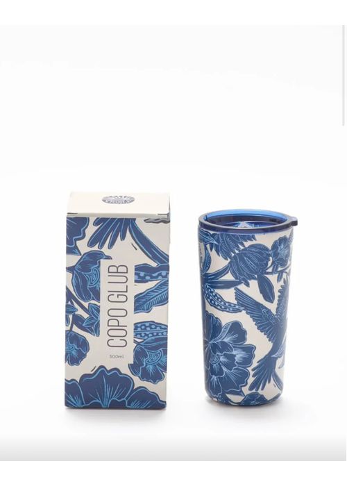Copo Xilo Tropical Glub 500ml Estampado - LUCIELENA LARA