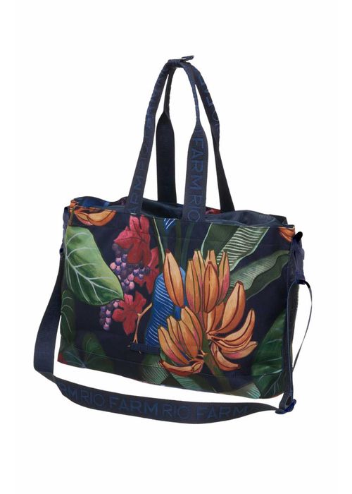 Totebag Carioca Banana Uva Estampado - LUCIELENA LARA