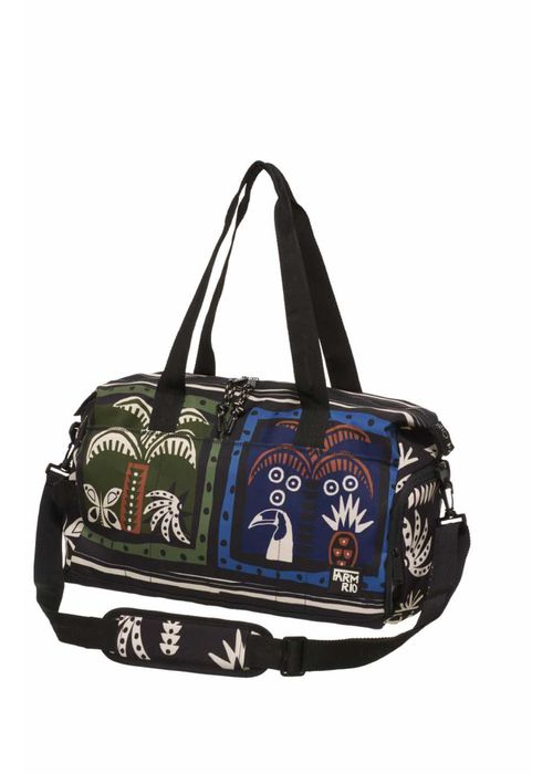 Bolsa Viva Gráfico Tropical Estampado - LUCIELENA LARA