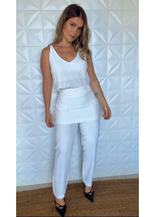 Conjunto Beatriz Chiclé Branco - LUCIELENA LARA