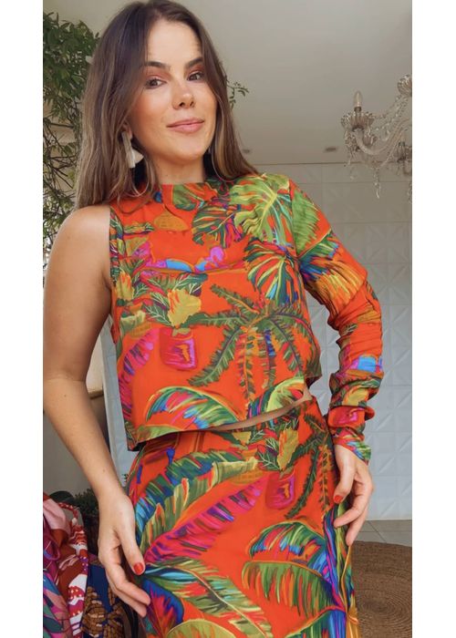 Top Selva Urbana Estampado - LUCIELENA LARA