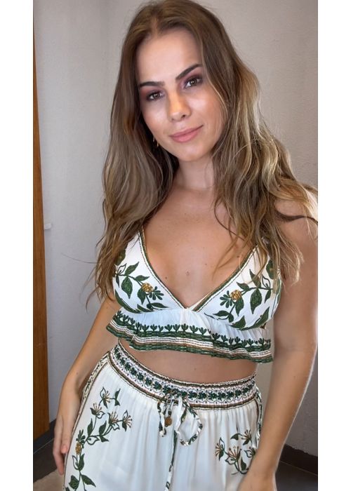 Top Mari Estampado - LUCIELENA LARA