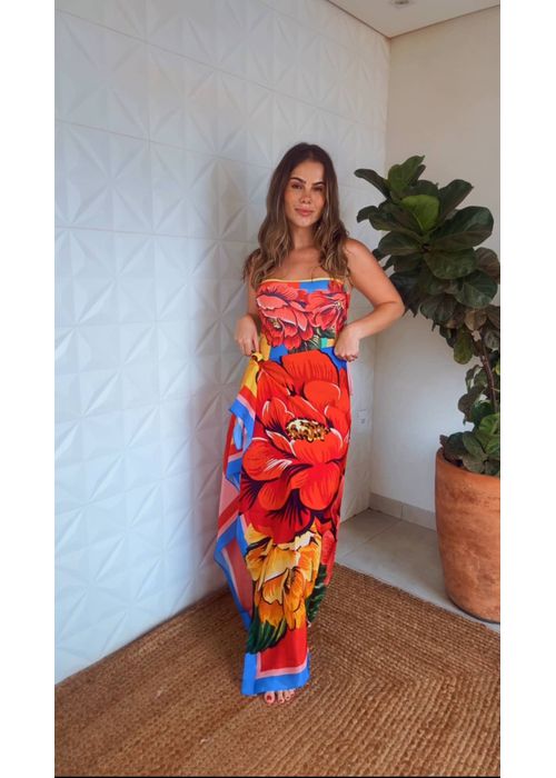 Maiô Inverno De Chita Estampado - LUCIELENA LARA