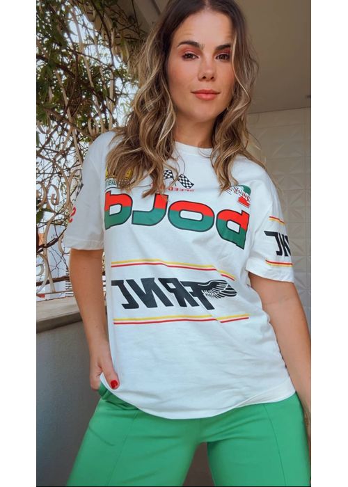 Tshirt Race Estampado - LUCIELENA LARA
