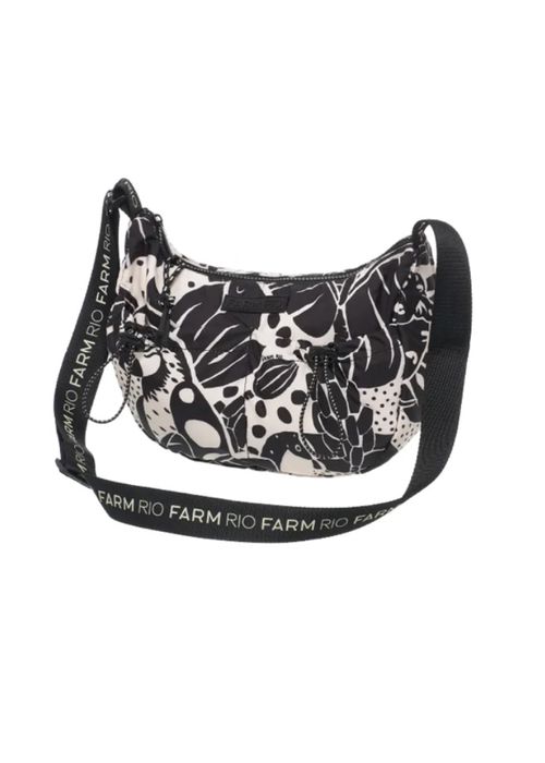 Bolsa Banana P Bichos Na Floresta Estampado - LUCIELENA LARA