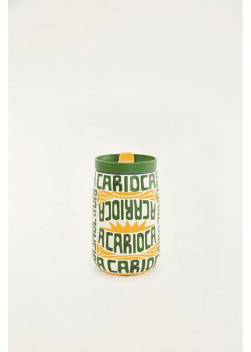 Copo Que Sede 450ml A-carioca Estampado - LUCIELENA LARA