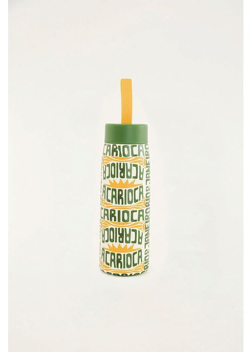 Garrafa Farm Que Sede 500ml A-carioca Estampado - LUCIELENA LARA