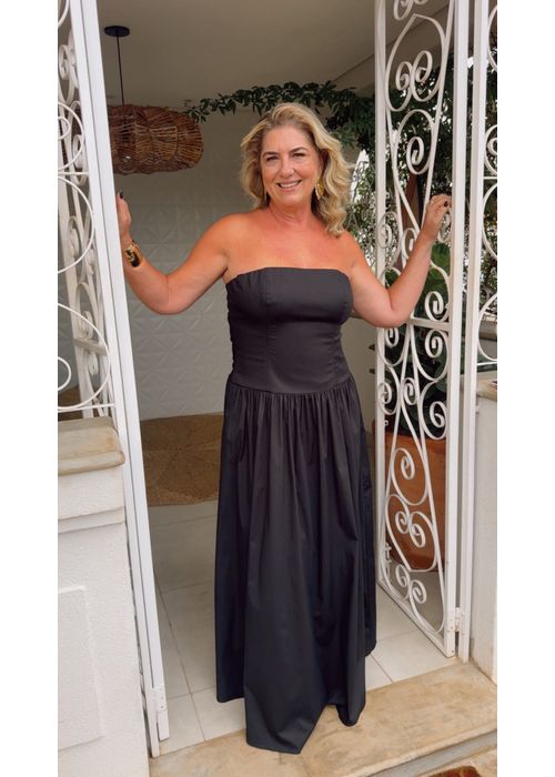 Vestido Geovana Preto - LUCIELENA LARA