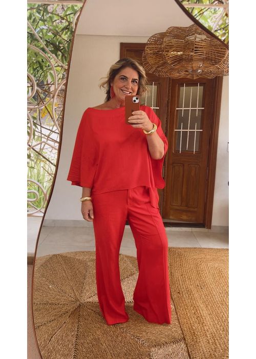Conjunto Ambar Vermelha - LUCIELENA LARA