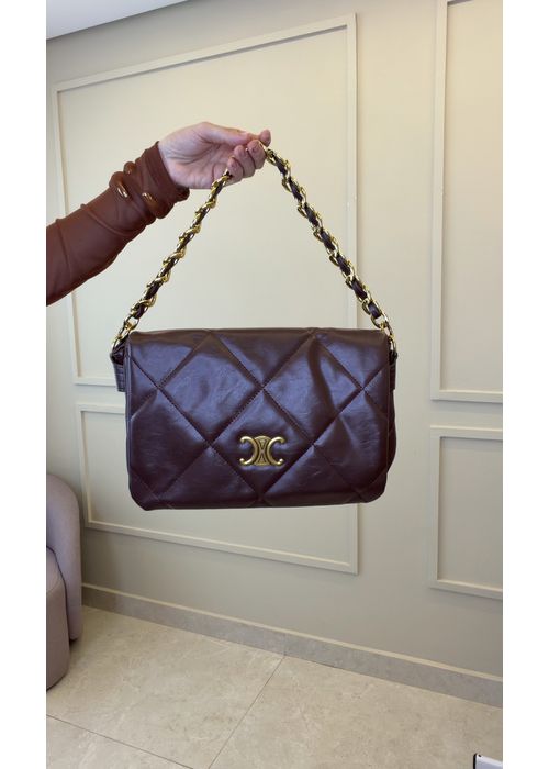 Bolsa Chloé Marrom Cafe - LUCIELENA LARA