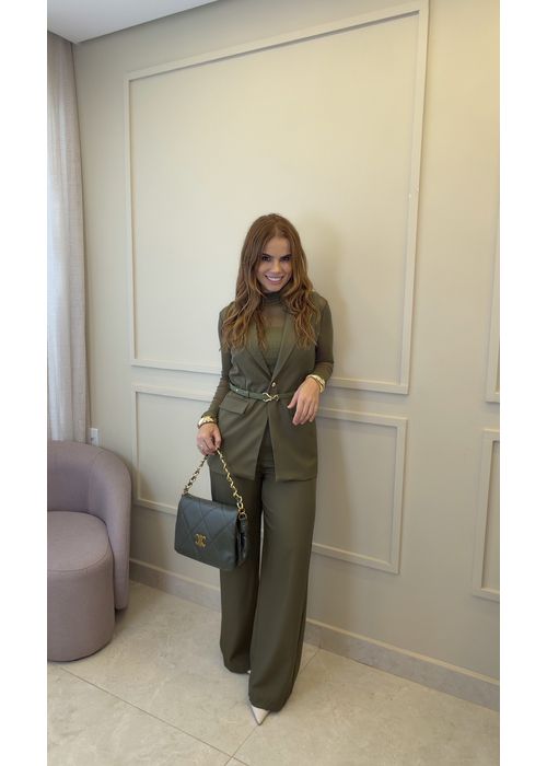 Conjunto Social Carolina Verde Militar - LUCIELENA LARA