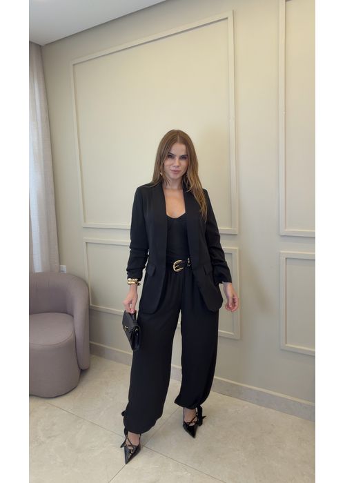 Calça Aladim Esther Preto - LUCIELENA LARA