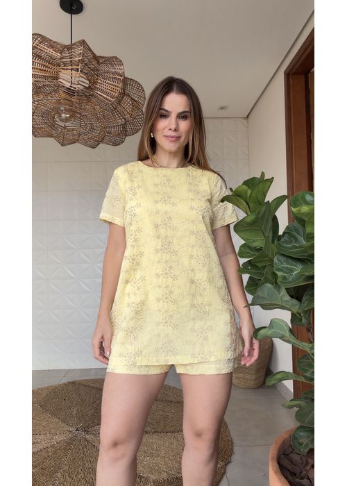 Macaquinho Jade Amarelo - LUCIELENA LARA