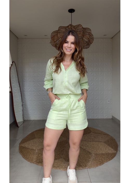 Conjunto Isabella Verde Claro - LUCIELENA LARA