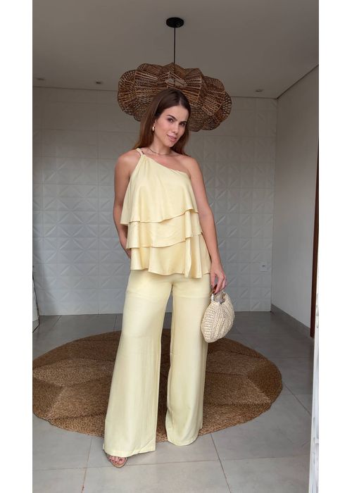 Conjunto Maria Laura Amarelo - LUCIELENA LARA